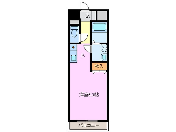 Ｇｒｅｅｎ　Ｈｉｌｌｓの物件間取画像